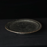 黒志野リム7寸皿