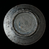 黒志野リム7寸皿