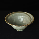 White decorative rim bowl