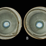 White decorative rim bowl